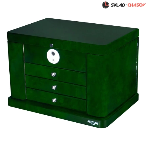 Шкатулка для украшений с отпечатком Altitude TG504GRC-W-FP фото