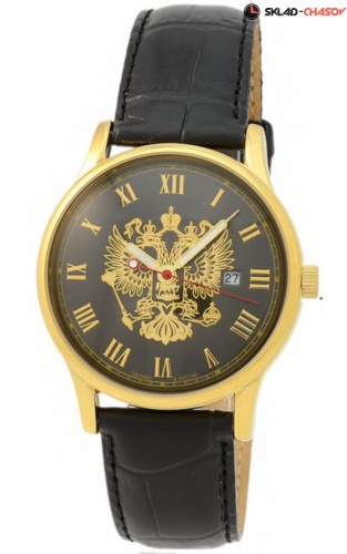 Кварцевые Слава "Традиция" логотип Герб РФ 1409730/2115-300 фото