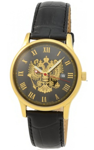 Кварцевые Слава "Традиция" логотип Герб РФ 1409730/2115-300 фото