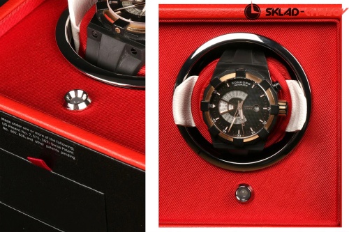 Шкатулка для автоподзавода 1-х часов Wolf 462104 фото фото 2