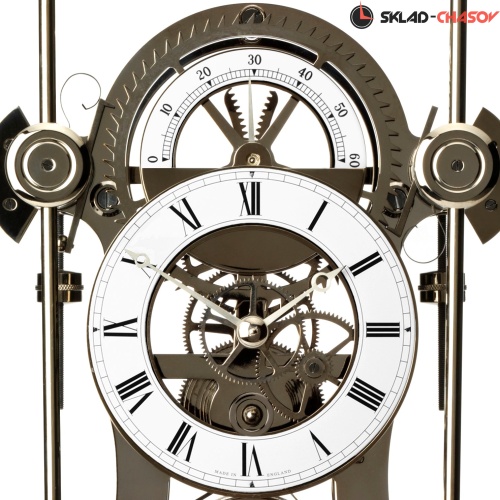 Часы настольные COMITTI NAVIGATOR BLACK CHROME PLATED S5666B фото фото 5