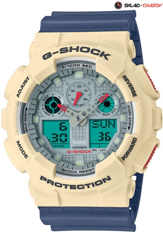 Casio GA-100PC-7A2 фото