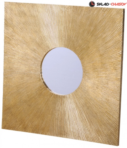 Панно золотое квадратное "Магия круга" фото фото 2