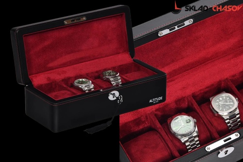 Шкатулка для хранения 4-х часов BL4-BR фото фото 3