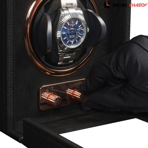 Шкатулка для автоподзавода 1-х часов Badge 01MBG фото фото 5