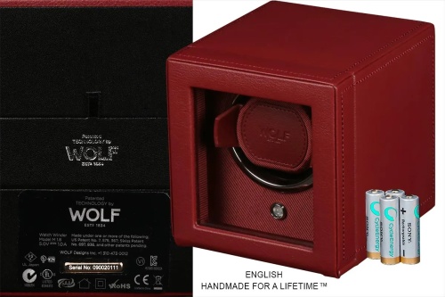 Шкатулка для автоподзавода 1-х часов Wolf 461126 фото фото 3