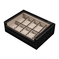 Шкатулка для хранения 10-ти часов Leather 010BW фото