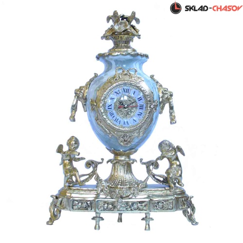 Часы с канделябрами Real Bronze C3125GRYM фото фото 3