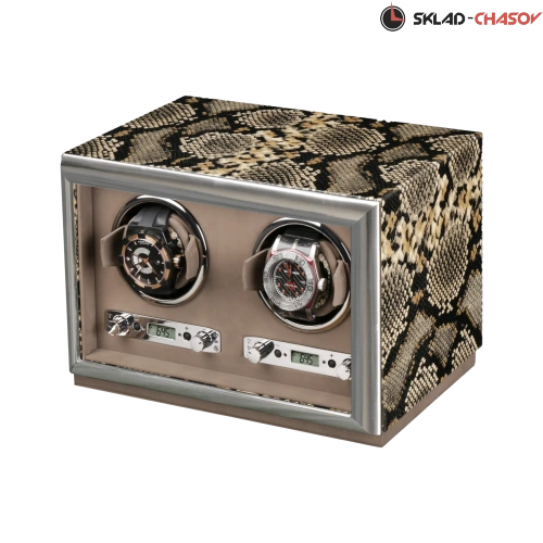 Шкатулка для автоподзавода 2-х часов Wolf 461822 фото