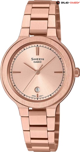 Японские наручные часы Casio Sheen SHE-4559PG-4A фото