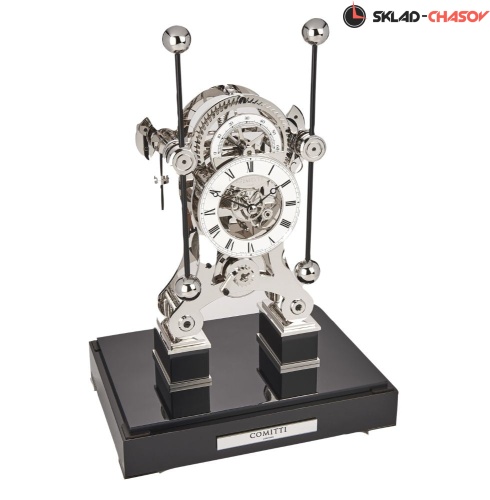 Часы настольные COMITTI RHODIUM PLATED NAVIGATOR S5676S фото фото 2