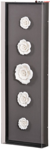 Панно из керамики "Цветы счастья 3" фото фото 2