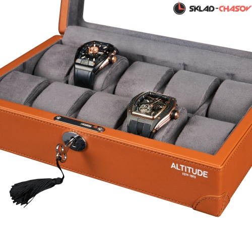 Шкатулка для хранения 10-ти часов 10BRGR-W фото фото 2