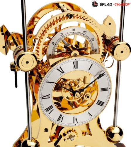 Часы настольные COMITTI GOLD PLATED NAVIGATOR S5276G фото фото 4