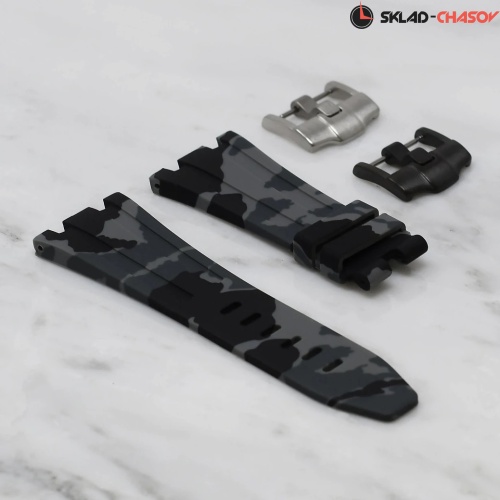 Ремешок Для Часов Graphite Camo Ap Diver 42mm Strap фото фото 2