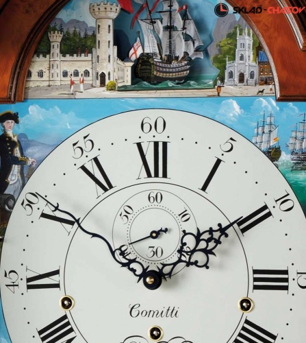 Часы напольные COMITTI The Trafalgar C2408TCH фото фото 6