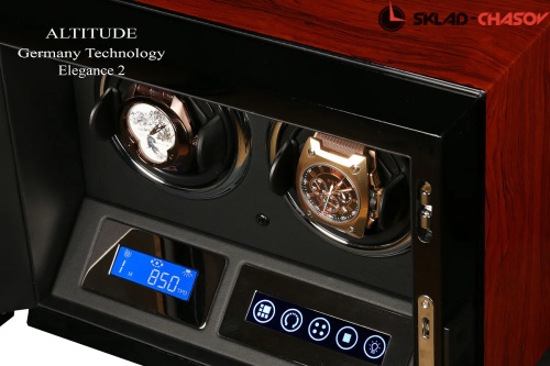 Шкатулка для автоподзавода 2-х часов Е1706HL-B фото фото 2