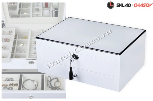 Шкатулка для хранения украшений и 4-х часов J301WW фото фото 2