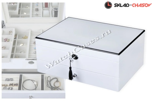Шкатулка для хранения украшений и 4-х часов J301WW фото фото 2
