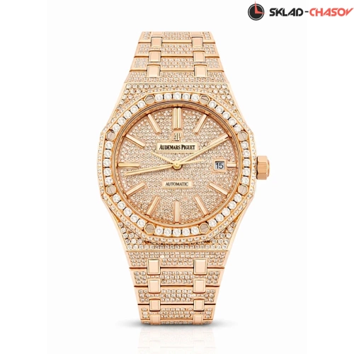 Часы Audemars Piguet Royal Oak Custom Diamonds 41mm фото