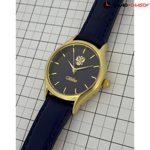 Кварцевые Слава "Патриот" логотип Герб РФ 1129115/2035 фото фото 4