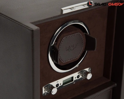 Шкатулка для автоподзавода 1-х часов Wolf 460606 фото фото 6