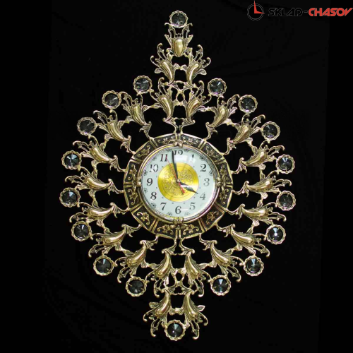 Часы бронзовые Real Bronze Лилия фото фото 2