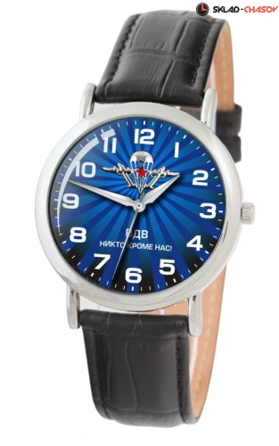 Кварцевые Слава "Патриот" логотип ВДВ 1041769/2035 фото