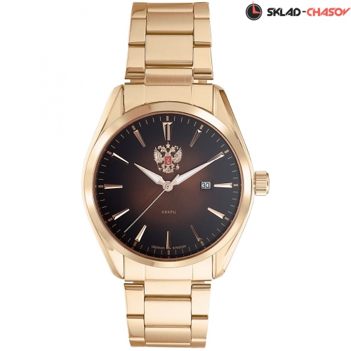 Кварцевые Слава "Традиция" логотип Герб РФ 1443046/100-2115 фото фото 2