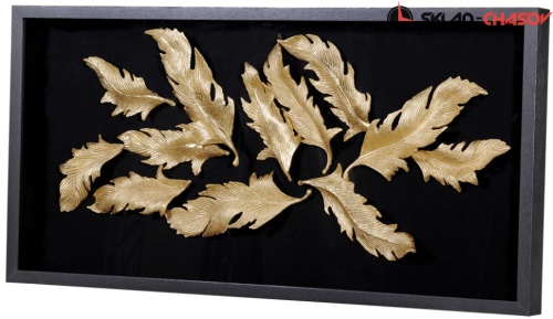 Панно золотистое "Кружение" фото фото 2