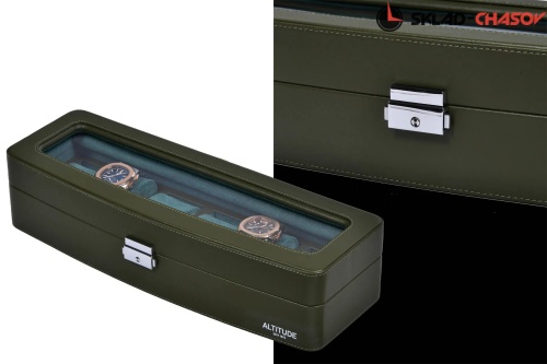 Шкатулка для хранения 6-ти часов 6W-HX-GR фото фото 2