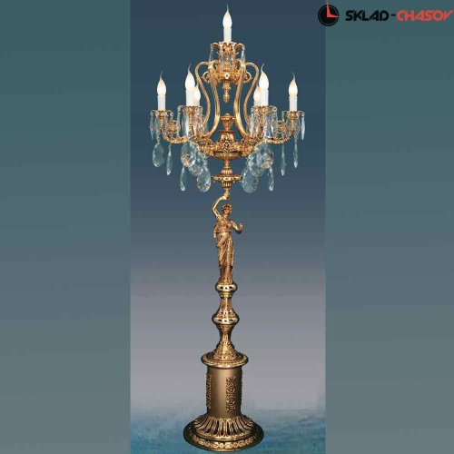 Торшер бронзовый Lampa LPA-321 фото