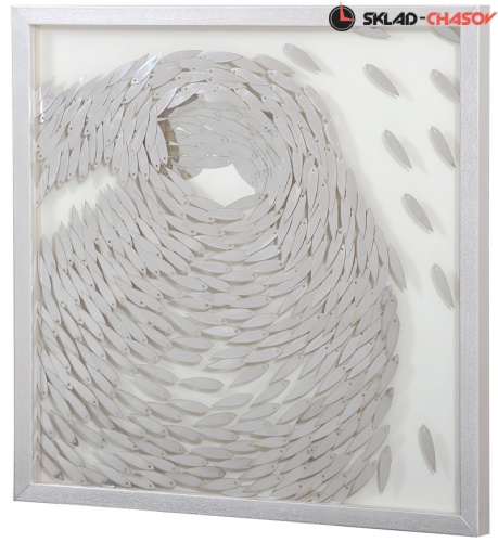 Панно серебристое "Музыка океана" фото фото 2