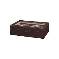 Шкатулка для хранения 10-ти часов BADGE BOX 010BW фото