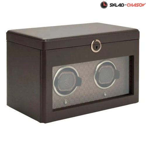 Шкатулка для автоподзавода 2-х часов WOLF 190406 фото фото 8