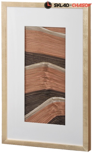 Панно из молний "Золотые барханы 2" фото фото 2