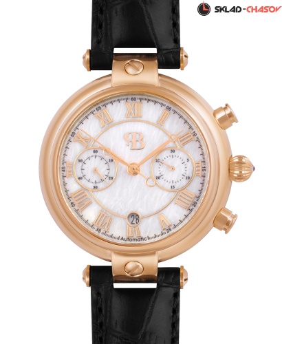 Часы "Русское время" 4446246кк хронограф механический с автоподзаводом фото