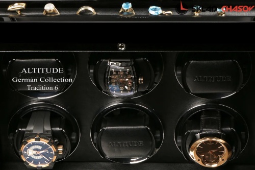 Шкатулка для автоподзавода 6-ти часов TRADITION T6BB фото фото 7