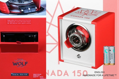 Шкатулка для автоподзавода 1-х часов Wolf 462604 фото фото 6