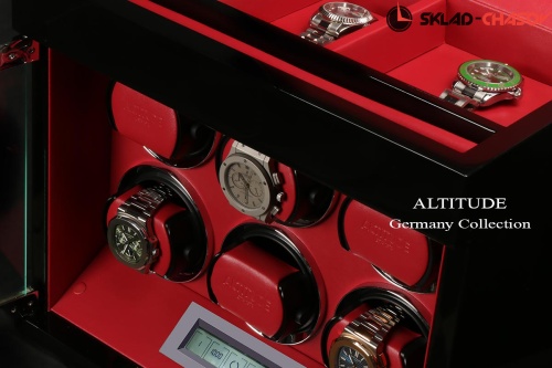 Шкатулка для автоподзавода 6-ти часов Altitude TS6BR фото фото 6