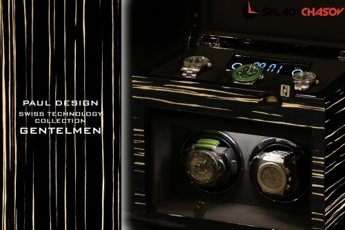 Шкатулка для хранения 3 и подзавода 2-х часов Gentlemen 2+3 BS-N фото фото 5