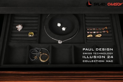 Премиальный шкаф Paul Design для подзавода 24-х часов ILLUSION MAC 24 фото фото 3