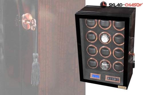 Шкатулка для автоподзавода 12-ти часов VECTOR 12 фото фото 2