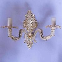 Бра RB Корона 2 белое фото