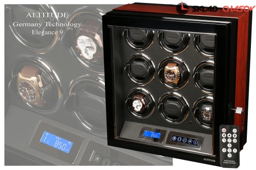 Шкатулка для автоподзавода 9-ти часов Е1709HL-B фото фото 3