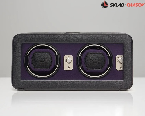 Шкатулка для автоподзавода 2-х часов Wolf 452603 фото фото 4