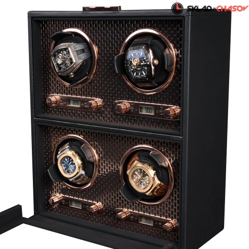 Шкатулка для автоподзавода 4-х часов Wolf 469516 фото фото 2