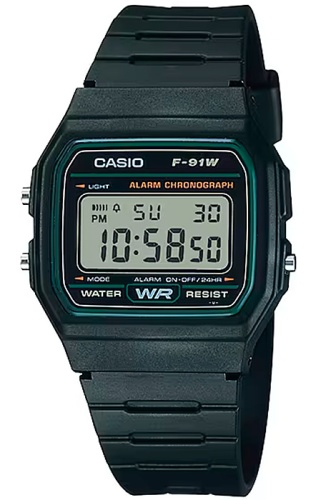 Casio F-91W-3 фото
