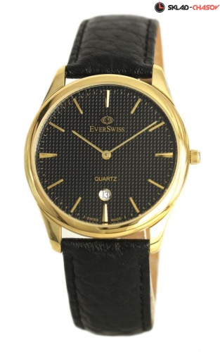 Кварцевые наручные часы EverSwiss 1691-GLB фото