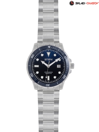 Часы "ШТУРМ" 75983372кк на браслете механические с автоподзаводом фото